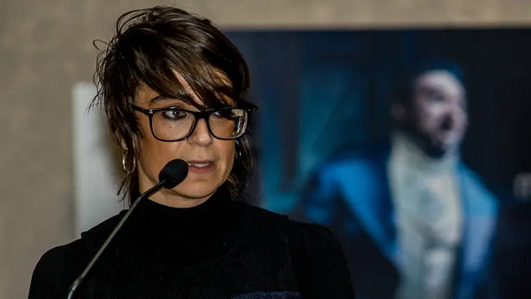 Presentación del proyecto de Presupuestos del Ayuntamiento de Pamplona para 2016 en el palacio de Condestable. IÑIGO ALZUGARAY. -42