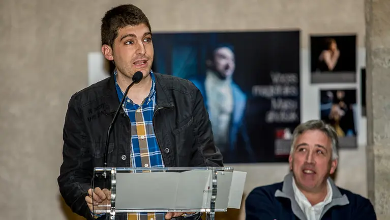 Presentación del proyecto de Presupuestos del Ayuntamiento de Pamplona para 2016 en el palacio de Condestable. IÑIGO ALZUGARAY. -44