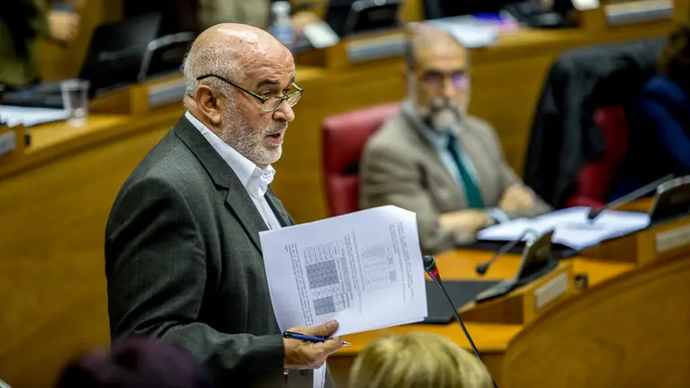 Pleno del Parlamento de Navarra. IÑIGO ALZUGARAY. -69