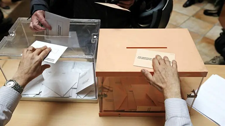 Un momento de las pasadas elecciones generales