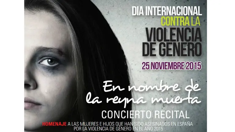 Cartel Día Internacional contra la Violencia de Género.