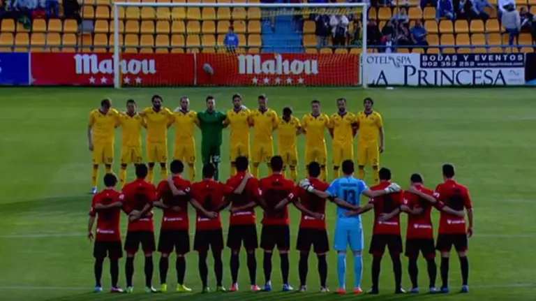 Partido Alcorcón - Osasuna (2-0).