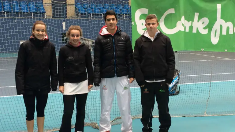 Vencedores del circuito de tenis "El Corte Inglés".