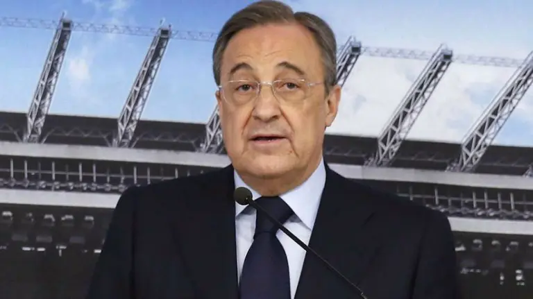 Florentino Pérez es el presidente del Real Madrid. Efe.