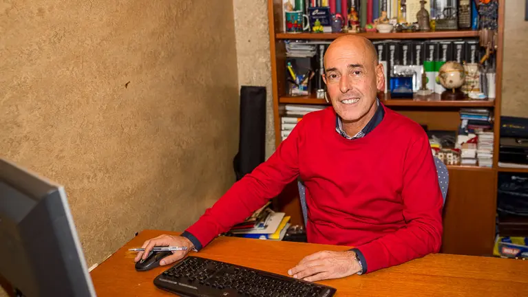 Juanchi Pat&uacute;s, presidente de la Asociaci&oacute;n navarra de agencias de viaje (ANAVI) y responsable de viajes Navarsol. I&Ntilde;IGO ALZUGARAY. -1