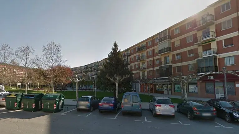 Barrio pamplonés Ezkaba.