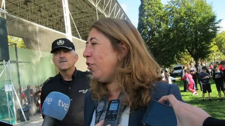 Carmen Alba, delegada del Gobierno de Navarra. EP.