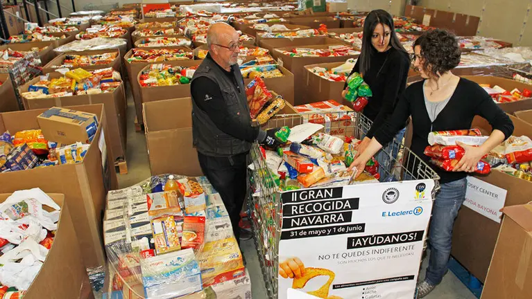 La Gran Recogida de alimentos.
