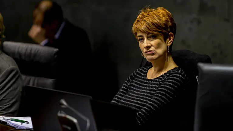 Pleno del Parlamento de Navarra. IÑIGO ALZUGARAY. -64