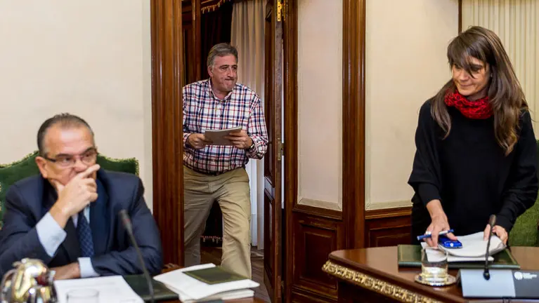 Pleno del Ayuntamiento de Pamplona. IÑIGO ALZUGARAY. -51