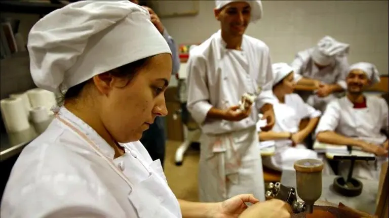 Una estudiante de FP. EFE