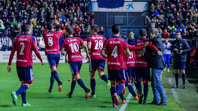 Partido entre C.A. Osasuna y A.D. Alcorcón (1-2), celebrado en El Sadar. IÑIGO ALZUGARAY. -22