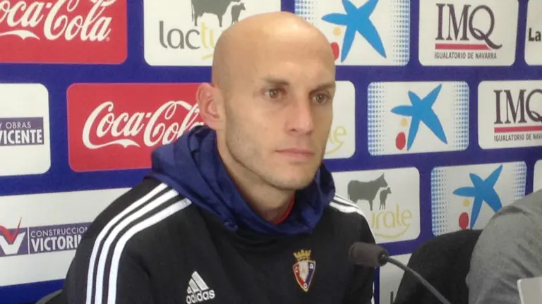 Nauzet Pérez en rueda de prensa.