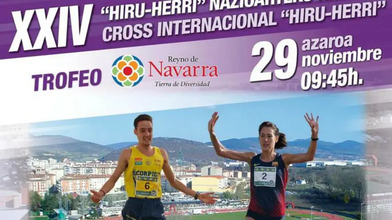 Cartel anunciador de la prueba.