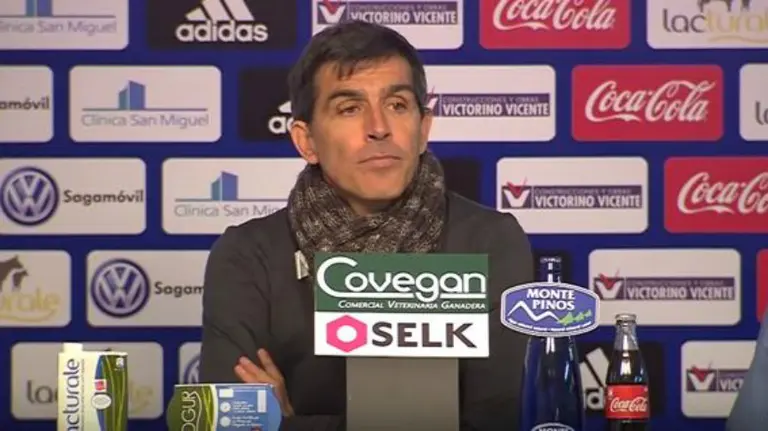 López Muñiz en rueda de prensa.