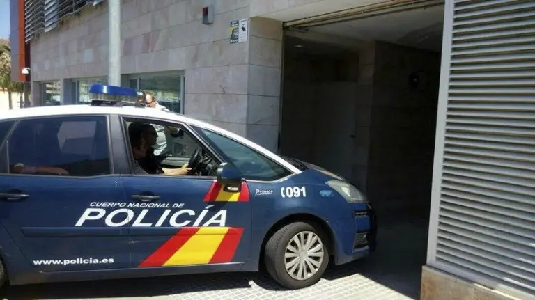 Coche de la Policía Nacional. EFE.