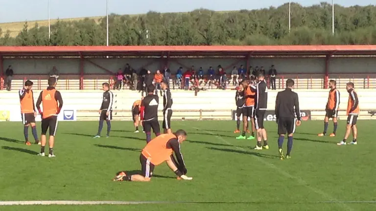 Entrenamiento de Osasuna.