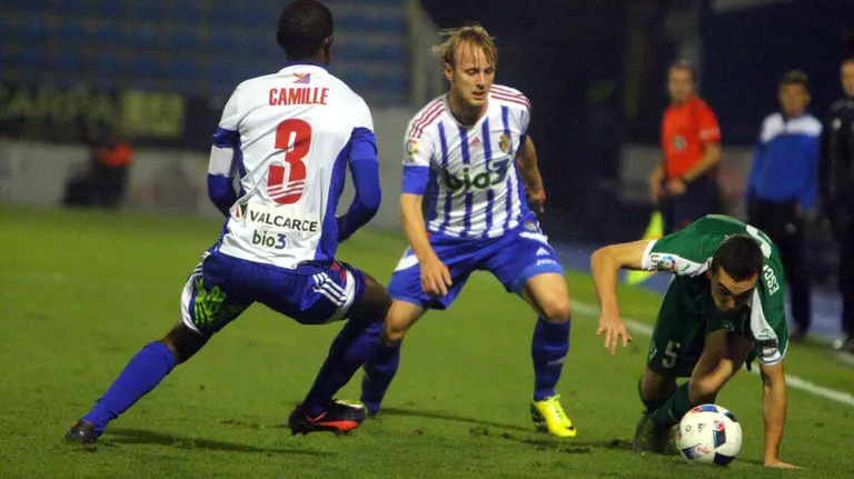 La Ponferradina da buena cuenta del Eibar en la Copa. Efe.