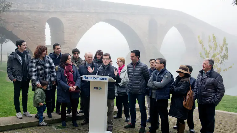 UPN, en Puente la Reina (Navarra).