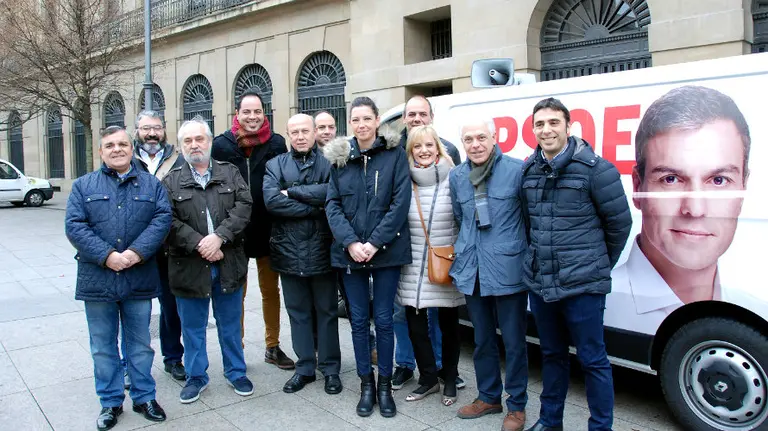 Acto del PSN en el d&iacute;a de la Constituci&oacute;n.