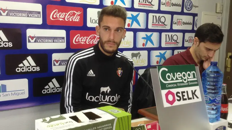 Roberto Torres en rueda de prensa.