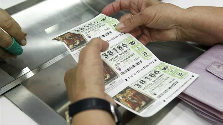 Lotería Nacional de Navidad.