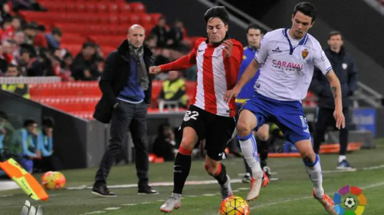 Partido Bilbao Athletic - Zaragoza.
