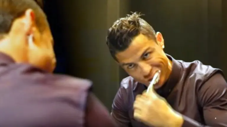 La original felicitación navideña de Cristiano Ronaldo