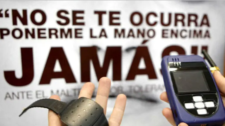 Antigua campaña contra la violencia de género. EFE