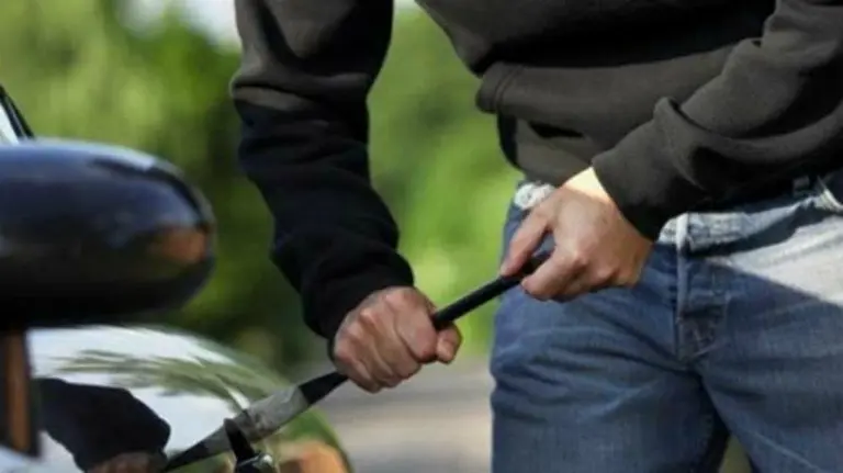 Intento de robo de un coche. EFE.