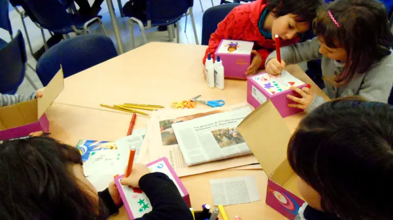 Taller en un museo. ARCHIVO