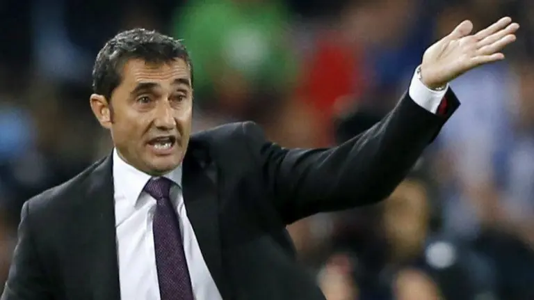 Ernesto Valverde entrena al Athletic Club. Efe.