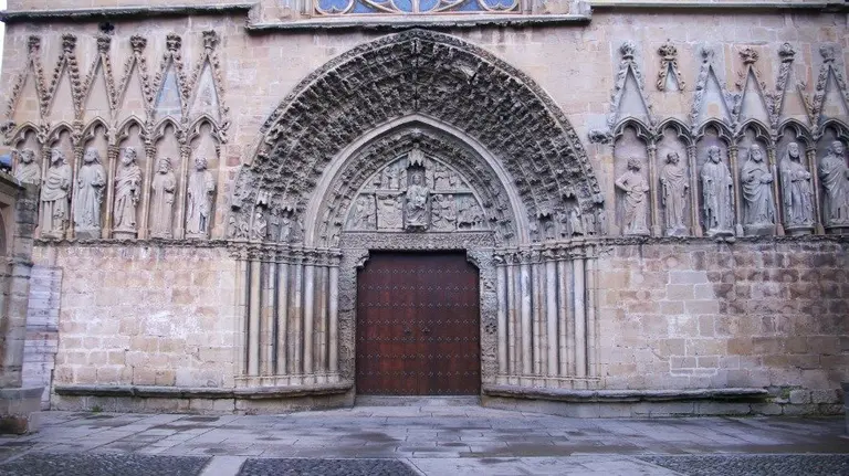 Santa María la Real en Olite.