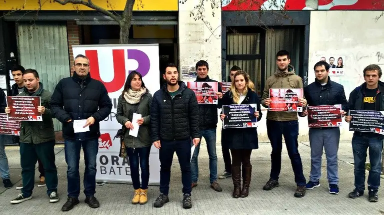 Acto joven de Unidad Popular.