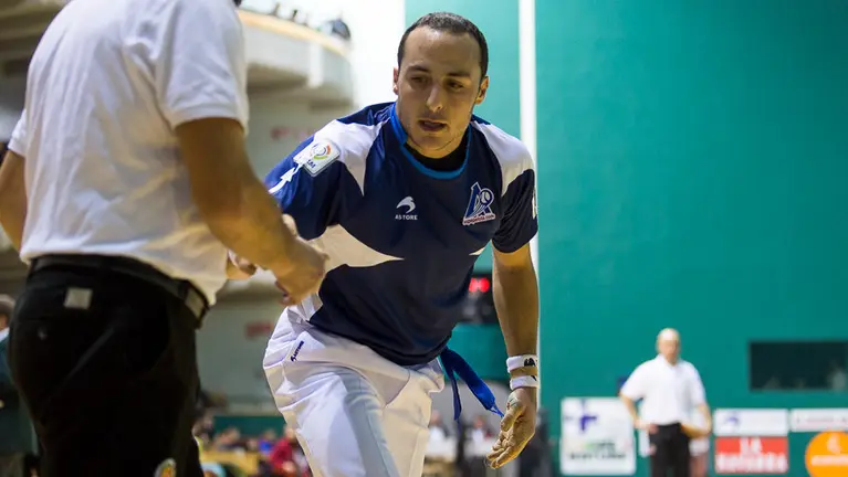 Partido del Campeonato de Parejas entre Bengoetxea VI - Untoria y Martínez de Irujo - Rezusta. IÑIGO ALZUGARAY (9)