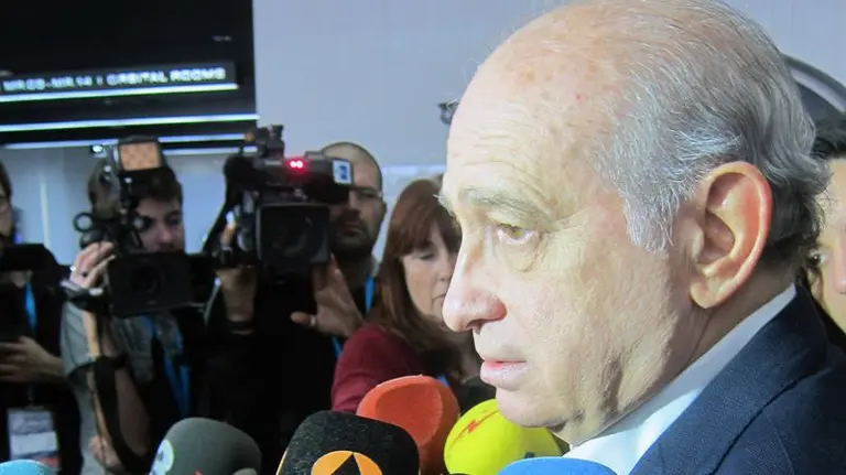 El ministro del Interior, Jorge Fernández Díaz