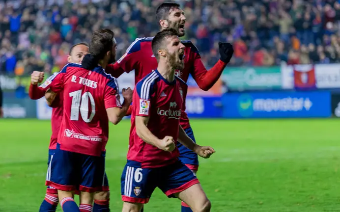 Partido de Liga Adelante entre Club Atlético Osasuna y Bilbao Athletic (1-1). IÑIGO ALZUGARAY (37)