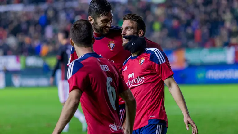 Partido de Liga Adelante entre Club Atlético Osasuna y Bilbao Athletic (1-1). IÑIGO ALZUGARAY (38)