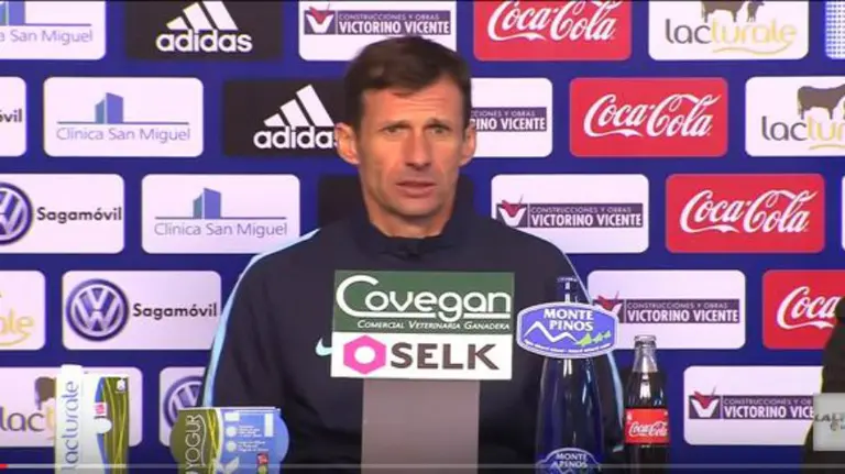 Cuco Ziganda en rueda de prensa.