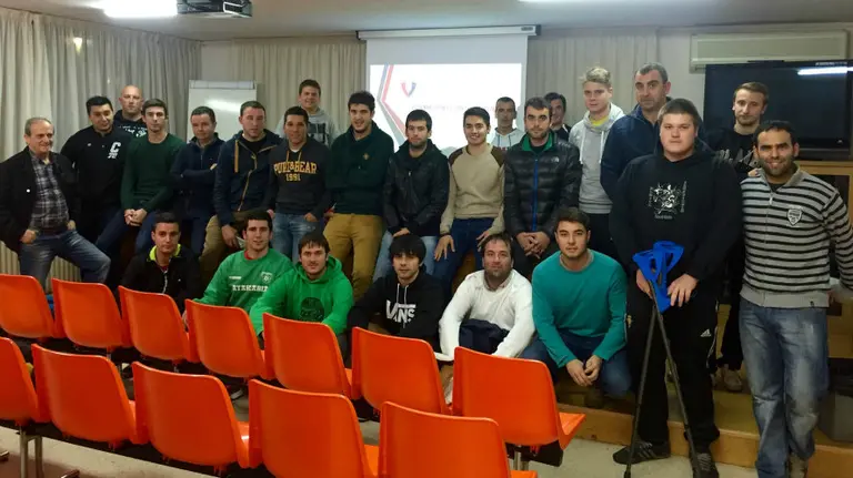 Participantes en las jornadas de formación en Tajonar.