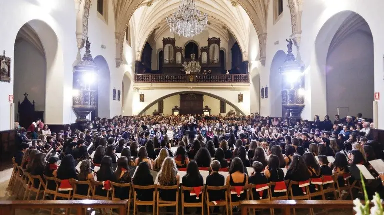 Orquestas Escolares Irubide y Julio Caro Baroja.