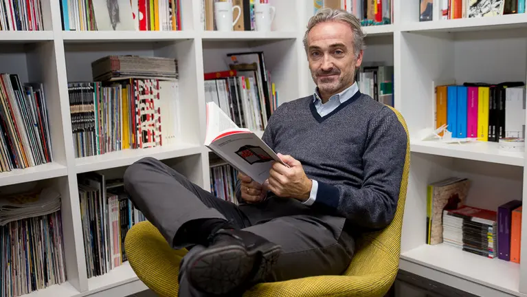 Javier Errea presenta su libro El diario o la vida. IÑIGO ALZUGARAY (3)