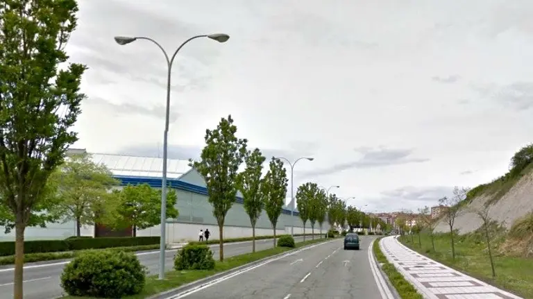 Calle Tajonar en Pamplona.