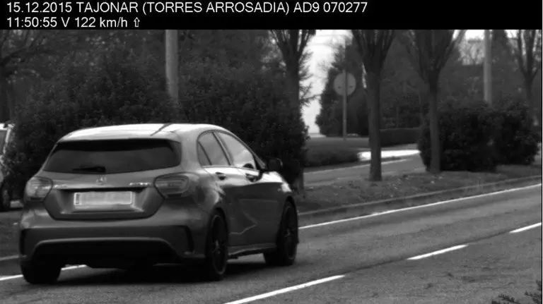 Radar de la Policía Municipal.