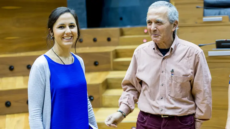 Debate electoral con los candidatos de  UPN-PP (Iñigo Alli), PSOE (Jesús María Fernández), Podemos (Ione Belarra), Unidad Popular (Begoña Alfaro), Geroa Bai (Koldo Martínez) y EH-Bildu (Sabino Cuadra)-5. IÑIGO ALZUGARAY