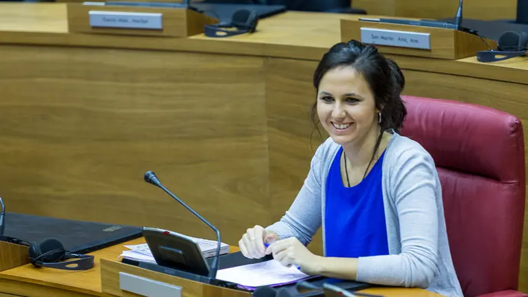 Debate electoral con los candidatos de  UPN-PP (Iñigo Alli), PSOE (Jesús María Fernández), Podemos (Ione Belarra), Unidad Popular (Begoña Alfaro), Geroa Bai (Koldo Martínez) y EH-Bildu (Sabino Cuadra)-30. IÑIGO ALZUGARAY
