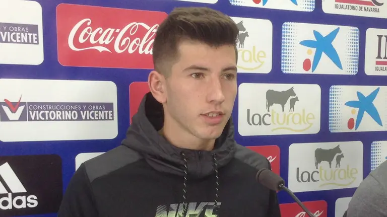 David García en rueda de prensa.