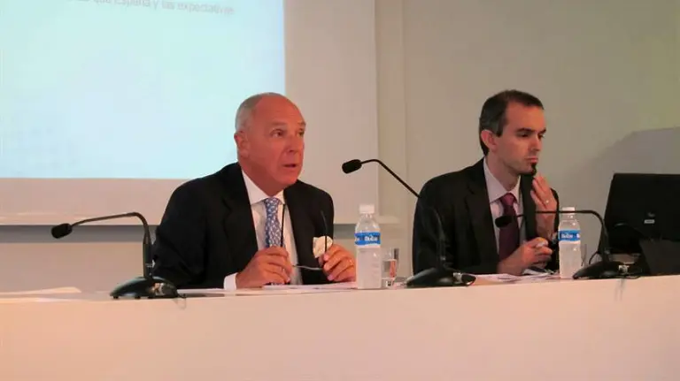 El presidente de la Cámara de Comercio de Navarra, Javier Taberna.