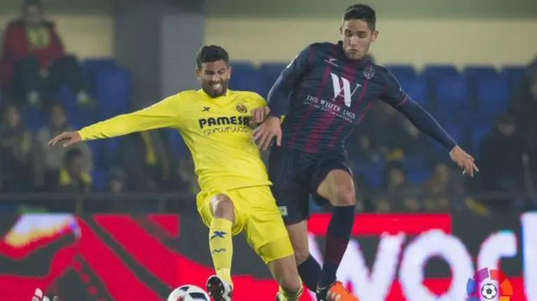 Partido Villarreal - Huesca (2-0). Foto LFP.