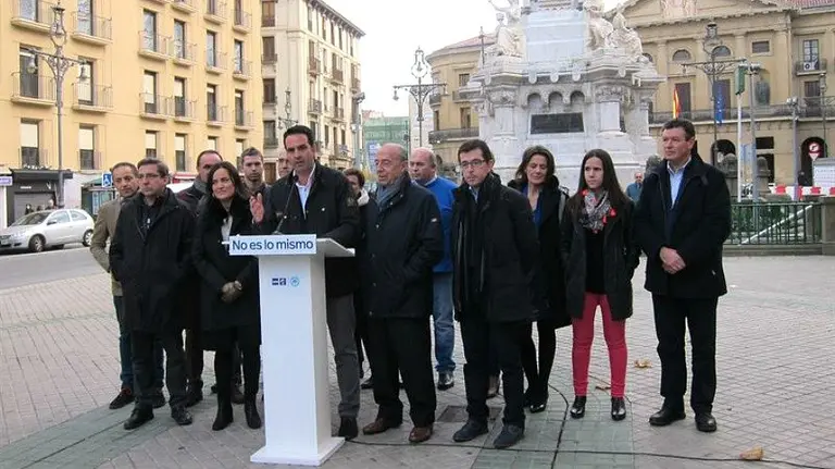 Acto de campaña de UPN-PP con Iñigo Alli. EP.